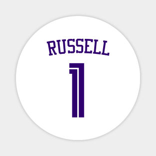 DeAngelo Russell Jersey Poster Magnet